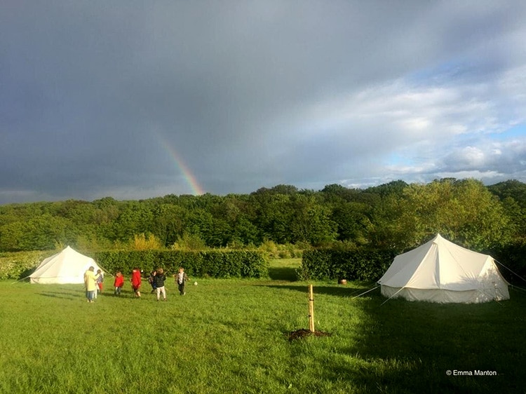 Blean Bees eco glamping site6